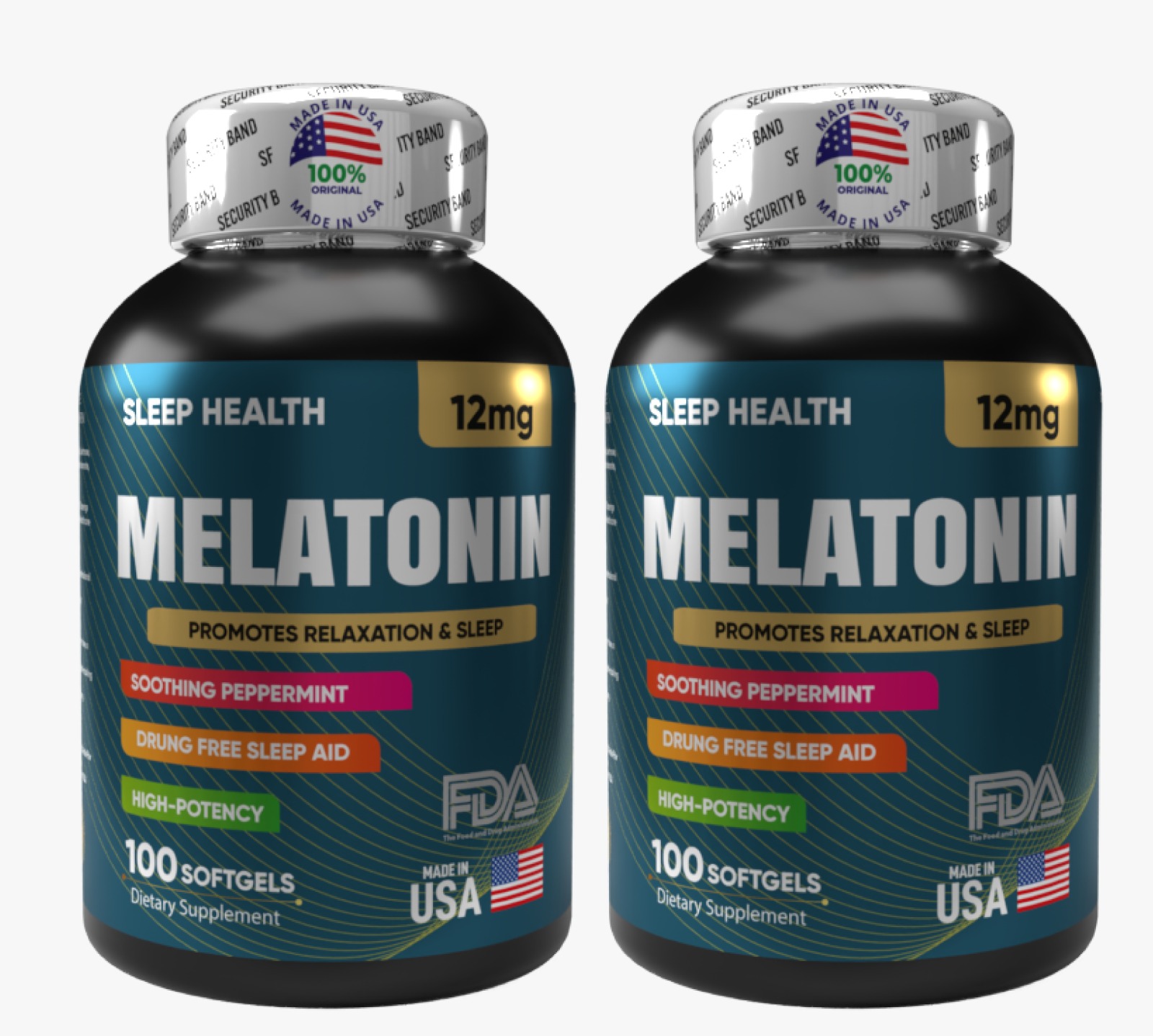 MELATONINA X 100 SOFGELS X 2